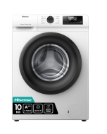 Hisense WF1Q1041BW 10kg 1400 Spin, Washing Machine - White A Rated