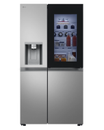 LG GSXE81PYBE InstaView American Style Fridge Freezer - Silver