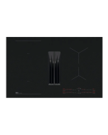 AEG NCH84B03AZ 830cm Induction Extractor Hob in Black Glass, A+ Rated
