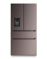 Liebherr MBTSDI 9528 Plus American Style NoFrost Fridge Freezer Plumbed In Ice & Water Terra Steel