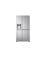 LG GSLV91MBAC 35L UVNano™ American Style Fridge Freezer, Metal Sorbet