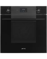 Smeg SF6100VB3 Linea 60cm Built-In Single Oven, Black A Rated