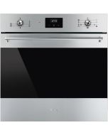 Smeg SF6300TVX Classic 60cm Built-In Single Oven, Stainless steel A Rated