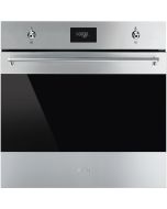 Smeg SF6301TVX Classic 60cm Built-In Single Oven, Stainless Steel A Rated