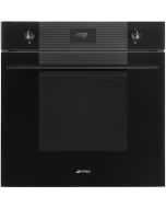Smeg SFP6101TB3 Linea 60cm Built-In Single Oven, Black A+ Rated