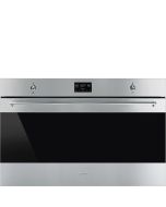 Smeg SFP9302TX Classic Built-In 90cm Single Ovens Pyrolytic Self Cleaning Single Oven Stainless Steel A+ Rated