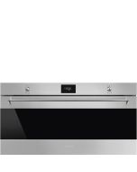 Smeg SFPR9301TX 90cm Wide, Reduced Height Classic Pyrolytic Oven Stainless Steel