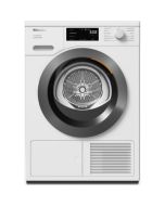 Miele TEC645 WP Freestanding Heat Pump Tumble Dryer, 8kg, White, A+++ Rated