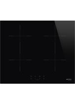Smeg SIB2641D 60cm Universal Induction Hob, Black Glass