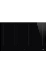 Smeg SIM3864D 80cm Classic 6 Zones Induction Hob, Black Glass