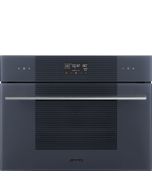 Smeg SO4102S3G Linea 45 Compact Steam100 Oven, Neptune Grey A++ Rated