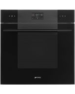 Smeg SOP6102TB3 Linea 60cm Built-In Traditional pyro Single Oven, Black A+ Rated