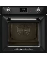 Smeg SOP6900TN Victoria 60cm Built-In Traditional pyro Single Oven, Black A Rated
