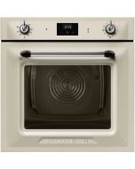 Smeg SOP6900TP Victoria 60cm Built-In Traditional pyro Single Oven, Cream A Rated