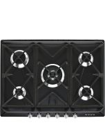 Smeg SR975NGH 69cm Victoria 5 Burner Gas Hob - Black