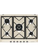 Smeg SR975PGH 69cm Victoria 5 Burner Gas Hob in Cream