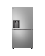 LG GSLC40PYPE 641L NatureFRESH Side-By-Side American Style Fridge Freezer, Prime Silver