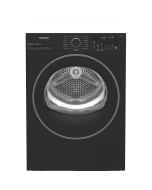 Hotpoint CHSD84MBBUK Freestanding, Heat Pump Tumble Dryer, 8kg, Black