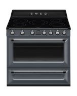 Smeg TR90IGR Electric Induction Hob Range Cooker