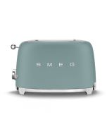 Smeg TSF01EGMUK 50's Style 2 Slice, 2 Slot Toaster Matte Emerald Green