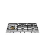 Bertazzoni PM365S0X Segmented 90cm Gas Hob 5 burners left hand wok burner