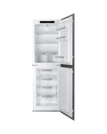 Smeg UKC8174NE 54cm Wide Integrated Fridge No Frost Freezer with Sliding Door Hinge System