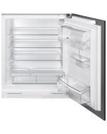 Smeg UKU8L080DE Integrated Larder Fridge with Fixed Hinge System - E Rated