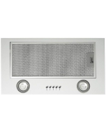 CDA CCA52SI 50cm Wide Canopy Hood - Silver - B Rated