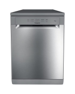 Hotpoint H2FHL626XUK Freestanding Full Size Dishwasher in Inox