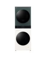 LG WT1210NBTN1 12kg 1400spin/10kg WashTower TurboWash Washer Dryer – GREEN & BEIGE