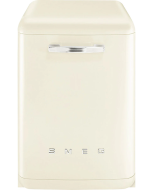 Smeg DFFABCR 60cm Retro 50s style Freestanding dishwasher, Cream