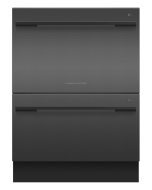 Fisher and Paykel DD60DDFHB9 Series 9 Contemporary Double DishDrawer™ Dishwasher Black Stainless Steel E Rated