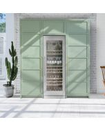 Caple WF1552 Freestanding Triple Zone Wine Cooler Stainless Steel