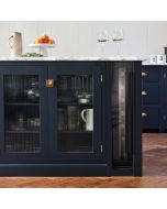 Caple WI158BG 145mm Undercounter Built In Single Zone Wine Cabinet Black Glass