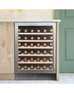 Caple WI6142 Undercounter Built In Single Zone Wine Cooler Stainless Steel