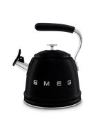 Smeg WKF01BL 2.3 litre, Whistling Kettle in Black