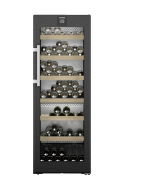 Liebherr WPBSI5052 Freestanding Wine Cooler - Black Steel F Rated