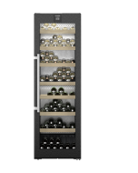 Liebherr WPSD5252 Freestanding Wine Cooler - Black  Steel F Rated