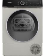 Siemens WQ46H2DXGB Heat pump tumble dryer, 9kg Silver Inox A+++ Rated