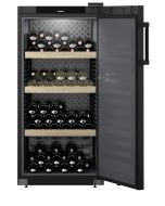 Liebherr WSBL4201 Freestanding Wine Cooler - Black D Rated