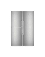 Liebherr XRCSD5255 American Style Fridge Freezer, Plumbed, Stainless Steel, D Rated