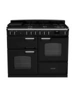 Rangemaster CLO110DFPGBL/CM1 Classic OC 110 DF Dual Fuel Range Cooker Gloss Black Chrome