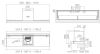Elica LEVER-60 60cm Wide Built In Telescopic Hood - Stainless Steel B Rated