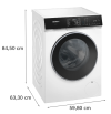 Siemens WG56H2A9GB 10kg 1600rpm Washing Machine in White, A Energy