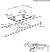 AEG HGX95320SM Gas Hob