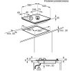 AEG HKB64450NB Gas On Glass Hob