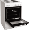 Statesman NAPIER60EW Single Cavity Electric Cooker, 4 Zones, 60cm Wide In White