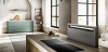 Elica GETUP-IRON 85cm Wide Down Draft Extractor - Cast Iron Effect - A Rated