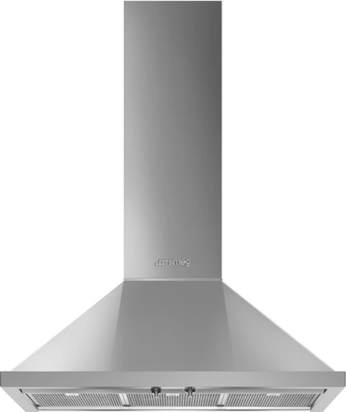 Smeg KPF9X 90cm Portofino Chimney Hood Stainless Steel A+ Rated