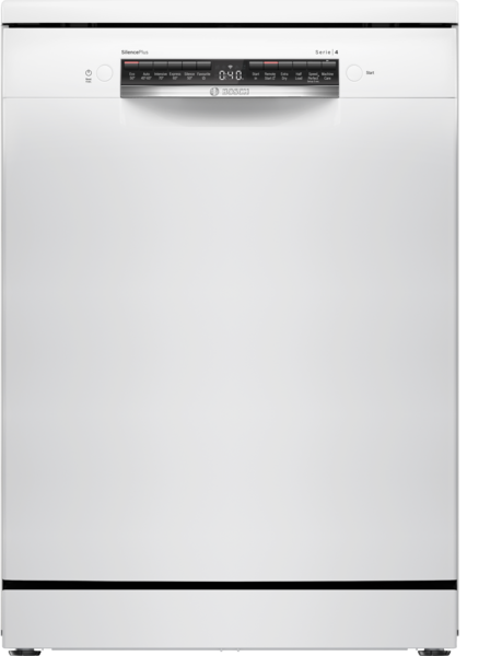 Bosch SMS4EMW06G Freestanding Full Size Dishwasher